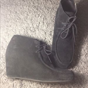 Dolce Vita Suede Wedge Bootie